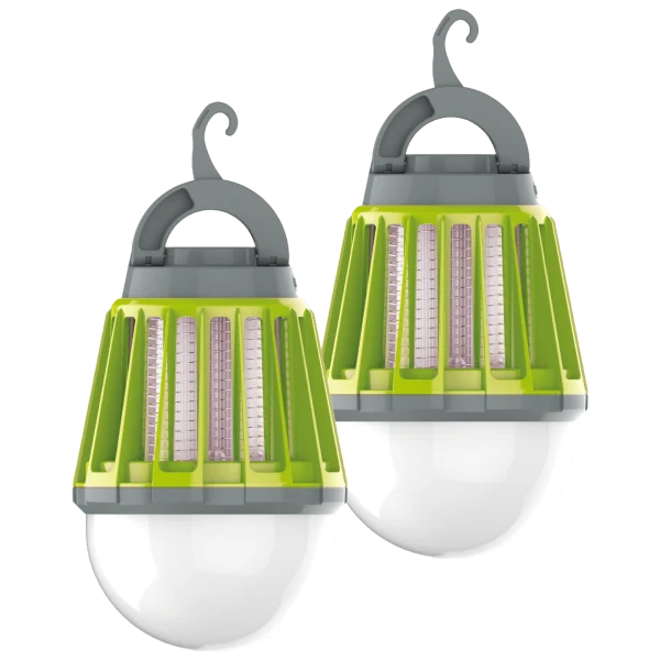 2-Pack: Centurion Brands 3-in-1 Mosquito/Insect Zapper With 3 Position Light