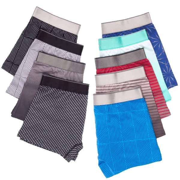 30-Pack: MDRNST Cotton Modal Boxer Briefs (Size Small, Random Color)