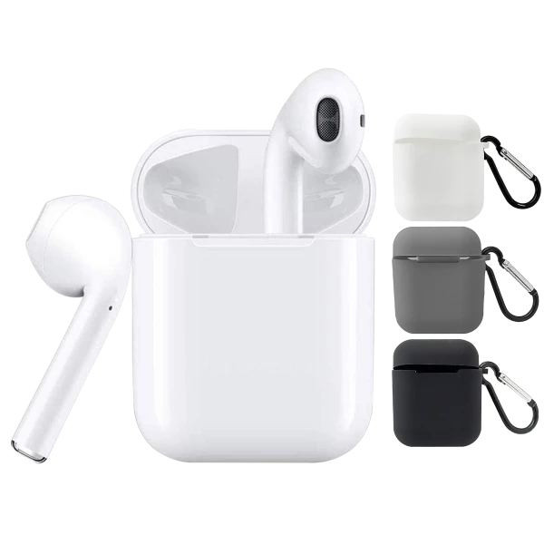 SwissTek Airbuds Airplus i12 with Silicone Case