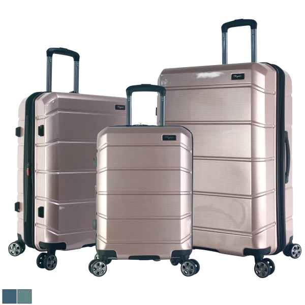 Olympia USA Muse 3-Piece Hardside Spinner Set