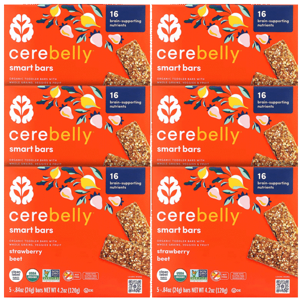 30-Pack: Cerebelly Organic Smart Bars