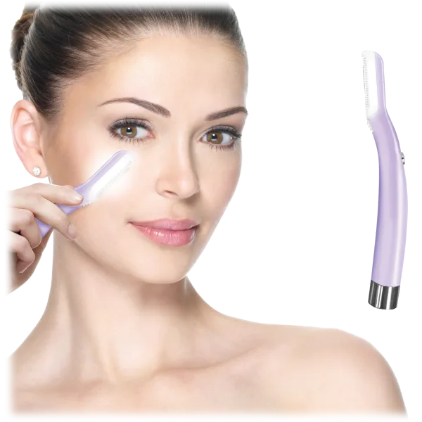 Vivitar Dermaplaning Facial Exfoliation and Hair Remover Tool with Light
