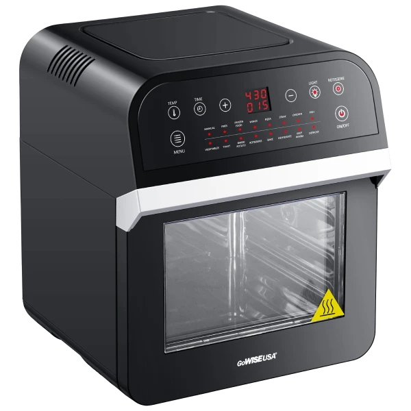 GoWise USA 12.7 Quart Deluxe Air Fryer Oven