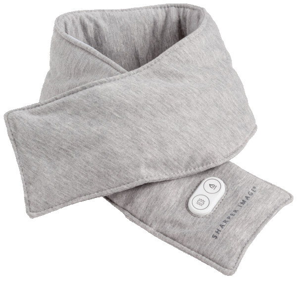 Sharper Image Calming Heat Therapeutic Massaging Neck Wrap
