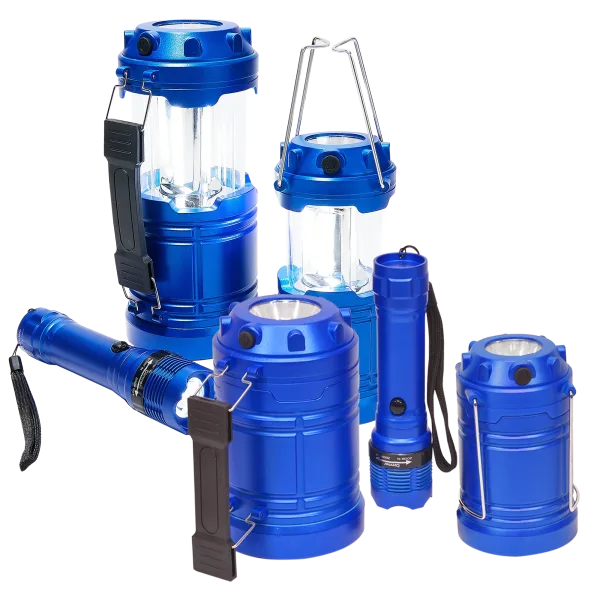 2-Pack: SecureBrite 3-Piece Ultimate Flashlight and Lantern Bundle