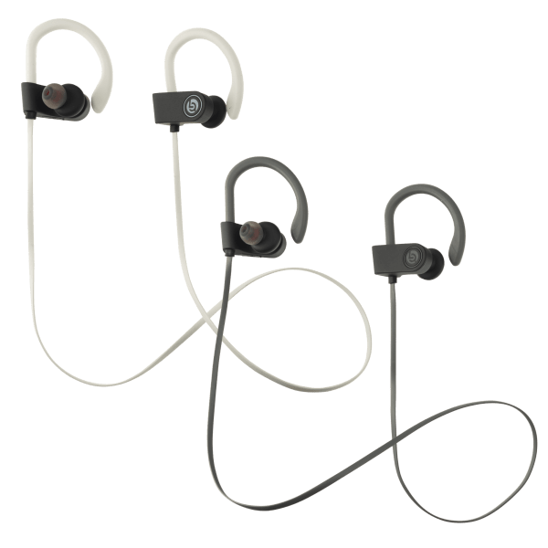 Single OR 4-Pack of Lifestyle Advanced Elevate Premium Bluetooth Stereo Earbuds