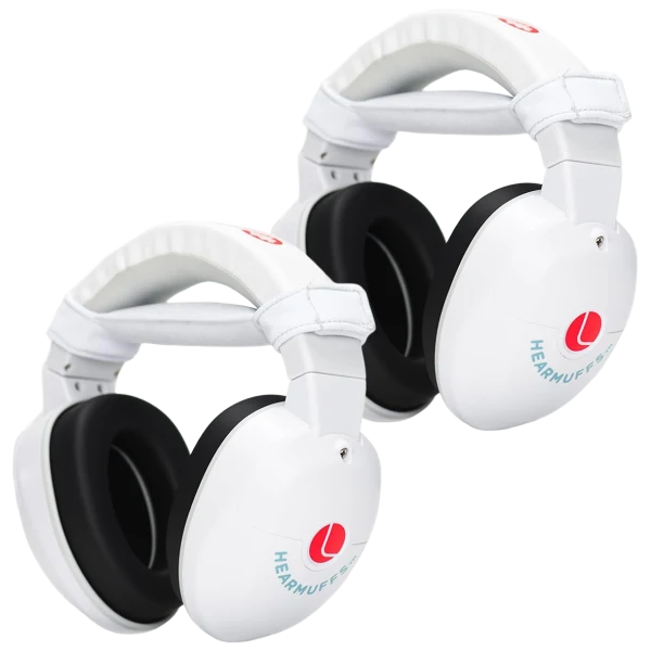 2-Pack: Lucid Audio HearMuffs Sounds Hearing Protection Headphones