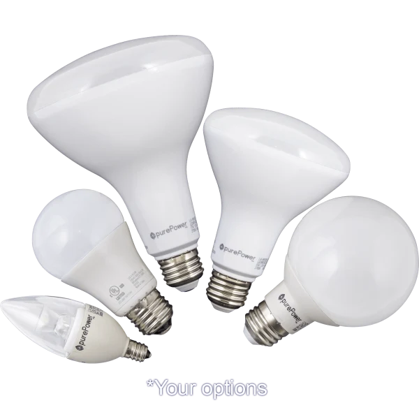 6-Pack: GreenTech Pure Power Dimmable LED Lightbulbs