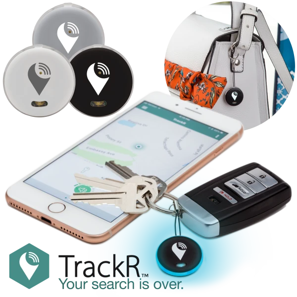 3-Pack: TrackR Pixel Bluetooth Tracking Devices