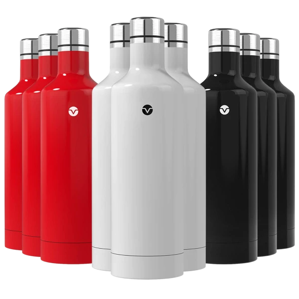 3-Pack: Vremi Hot/Cold Double Walled Insulated Bottles