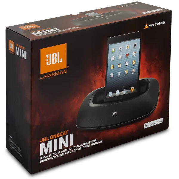 JBL OnBeat Mini or JBL OnBeat Micro Speaker Dock with Lightning Connector