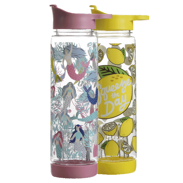 Pick-Your-2-Pack: Molly & Rex Flavor Infusion Water Bottles