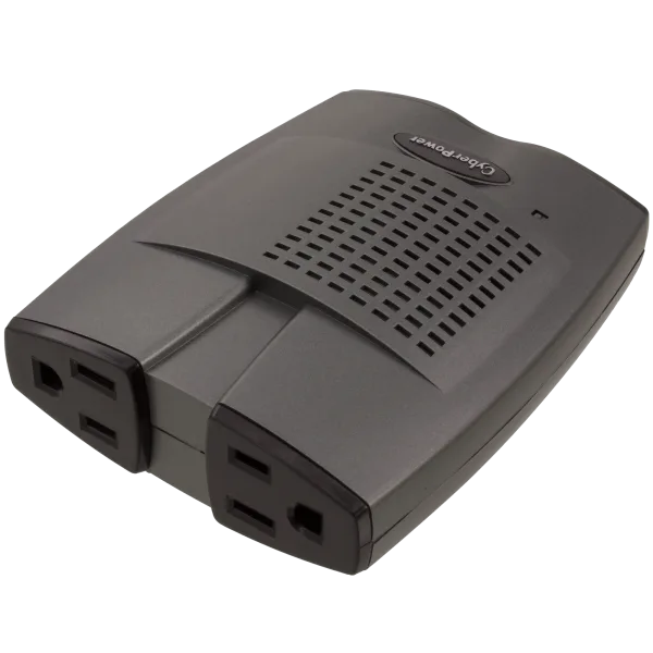 CyberPower 175W Power Inverter with USB Charging Port and 2 AC Outlets
