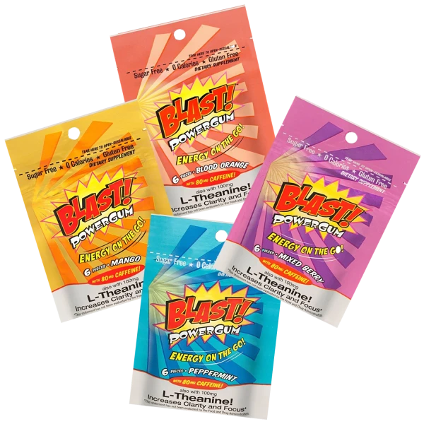 144 Pieces of Caffeinated Power Gum