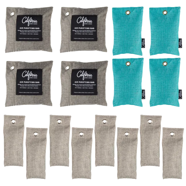 16-Pack: California Home Goods Activated Charcoal Moisture & Odor Absorber Bags