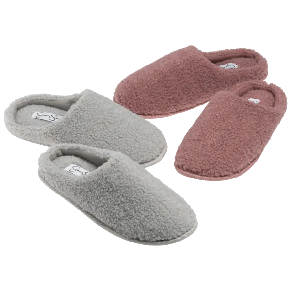 Jessica Simpson Berber Clog Slippers
