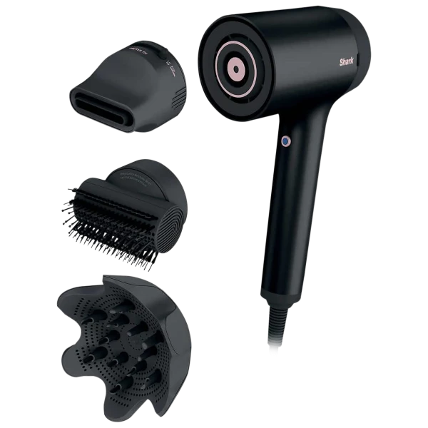Shark HyperAIR Hair Dryer With IQ 2-in-1 Concentrator Attachments (Refurbished)