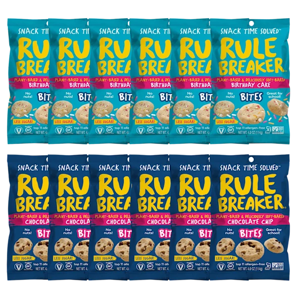 12-Pack: Rule Breaker Vegan & Gluten-Free Cookies