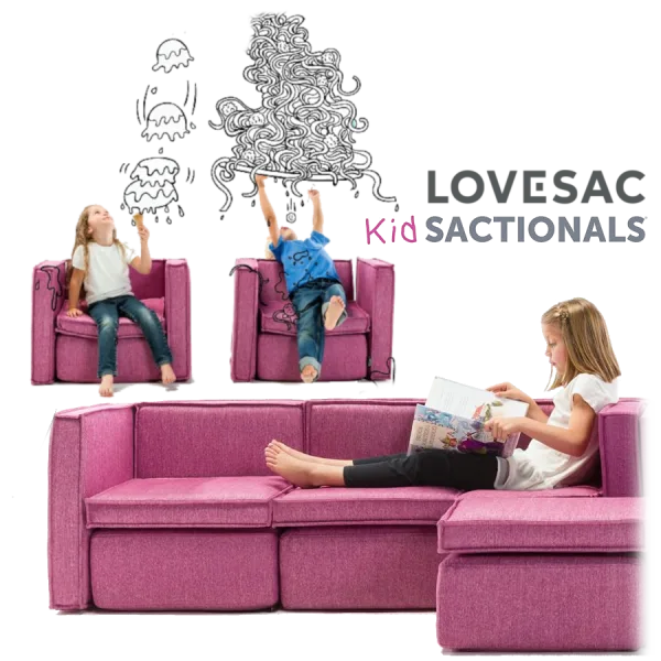 Lovesac Sactionals for Kids & Pets