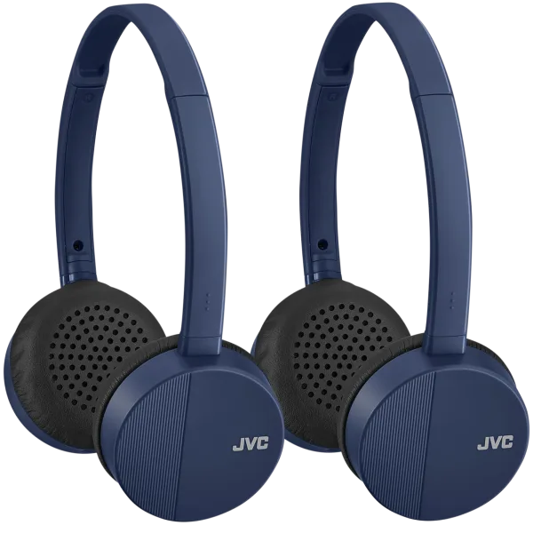 2-Pack: JVC On-Ear Bluetooth Fold Flat Headphones