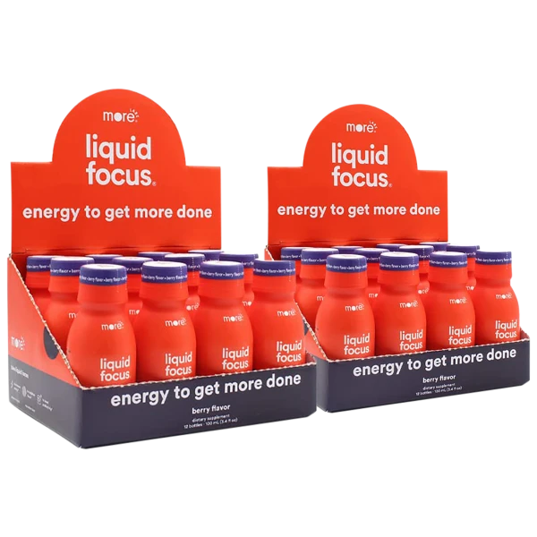 24-Pack: Liquid Focus Nootropic Smart Drink
