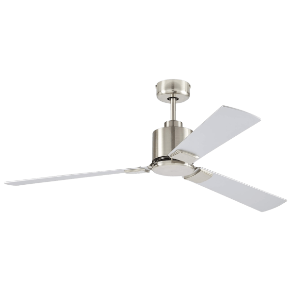 Rivet 43" Modern Cylindrical 3 Blade Flush Mount Ceiling Fan