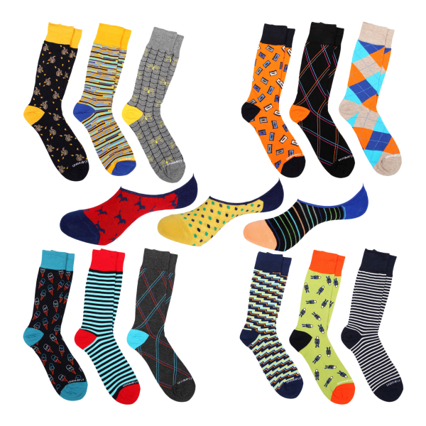 3-Pack: Unsimply Stitched Socks