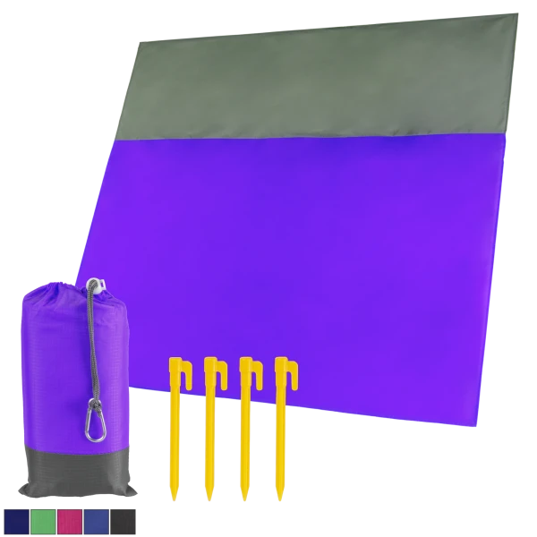 Lightweight and Compact Picnic and Beach Mat in Bag