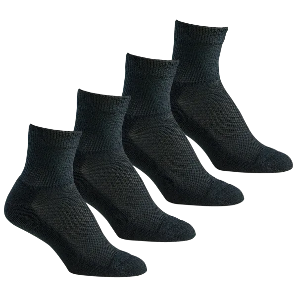 4-Pack: The Comfort Sock Diabetic Quarter Socks