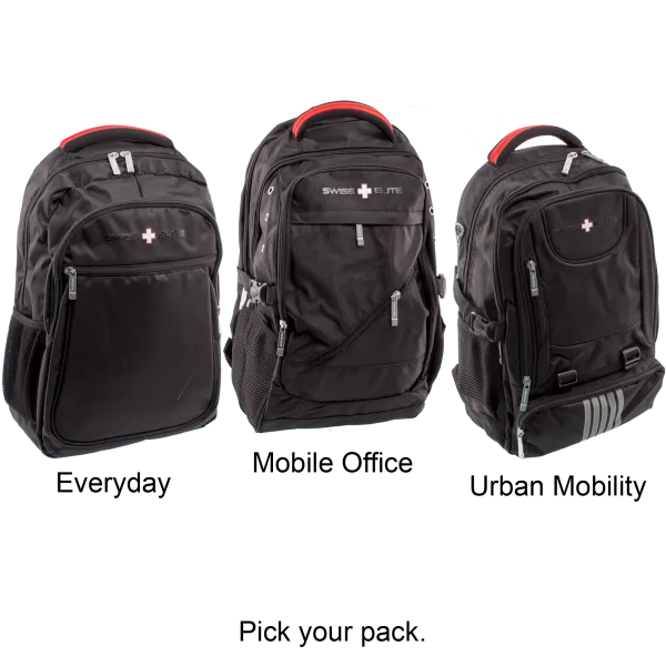 Swiss Elite Backpacks