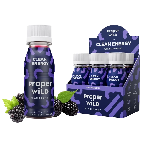 72-Pack: Proper Wild Healthy Energy (Blackberry)