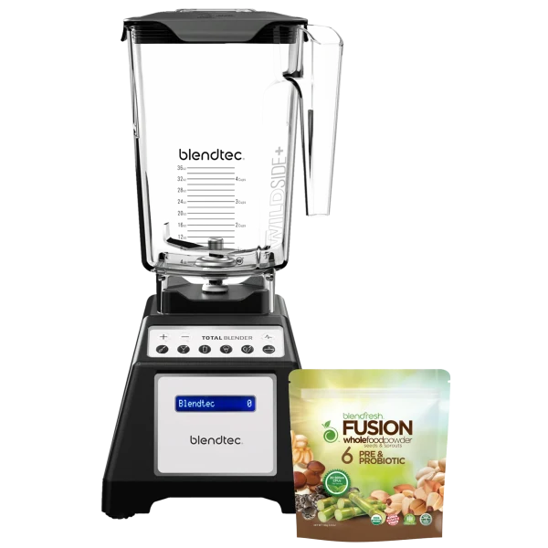 Blendtec Total Blender with WildSide + Jar AND Blendfresh powder