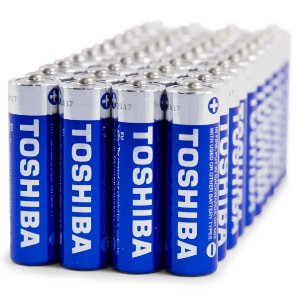 Toshiba AA Alkaline Batteries (40-Pack)