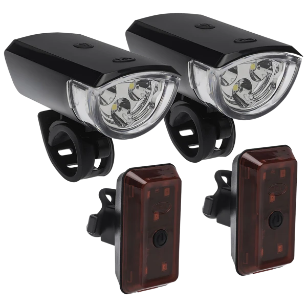 2-Pack: Bell Lumina 550 Hi-Lumen Front & Rear Bike Light Set