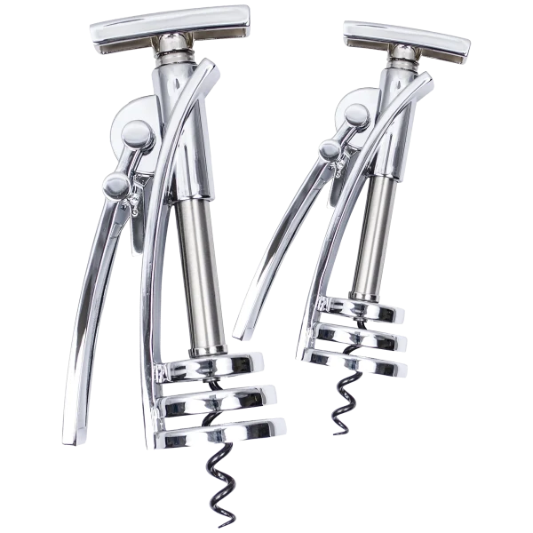 2-Pack of Premium Corkscrew Wine Openers