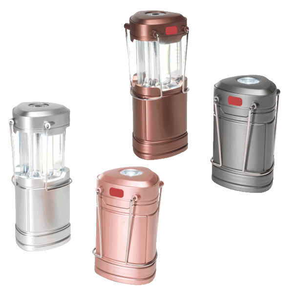 Pick-Your-4-Pack: BrightEase Pop-Up Lanterns with Spotlights