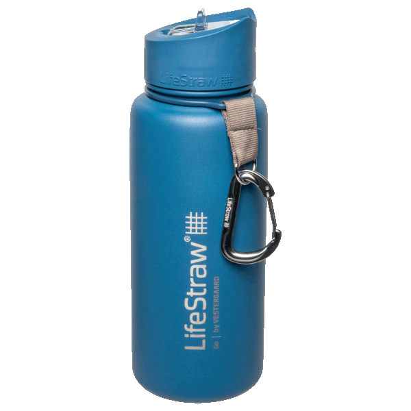 LifeStraw Go 24oz Stainless Steel Insulated Water Filter Bottle