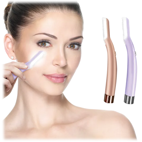 Vivitar Dermaplaning Facial Exfoliation and Hair Remover Tool with Light