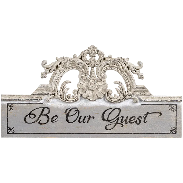 Darice "Be Our Guest" Wall Sign