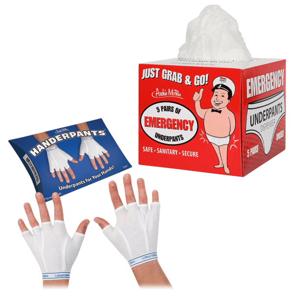 One Pair of Handerpants with Emergency Underpants Dispenser