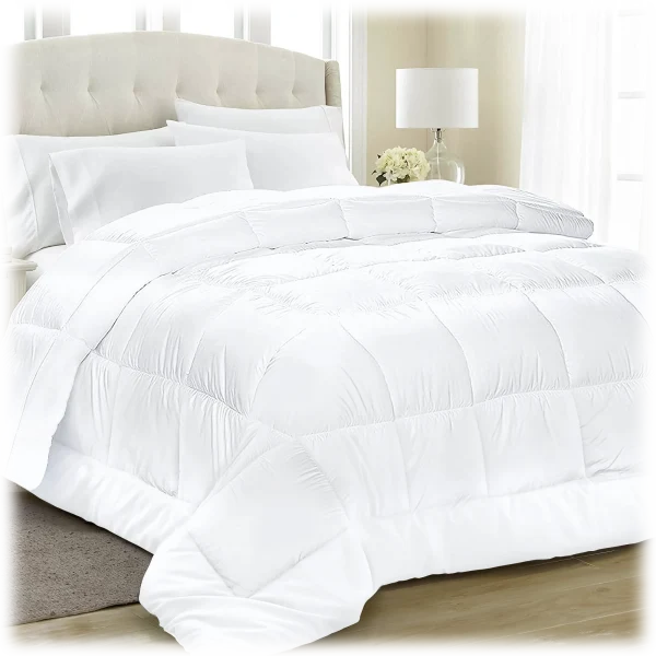 Equinox Comforter 350 GSM White Alternative Goose Down Duvet (King)