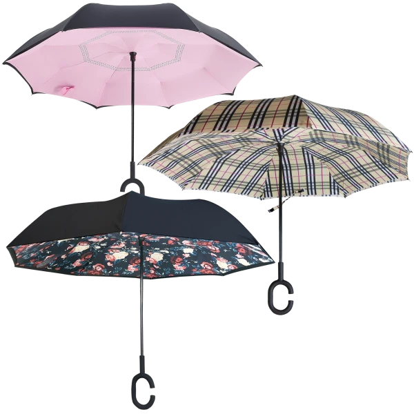 SwissTek Double Layer Windproof UV Protection Umbrella