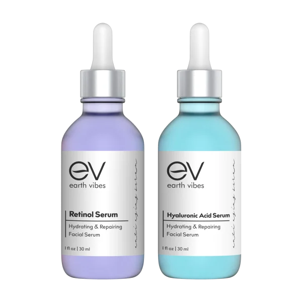 Hydrating & Anti-Aging Serums by Earth Vibes
