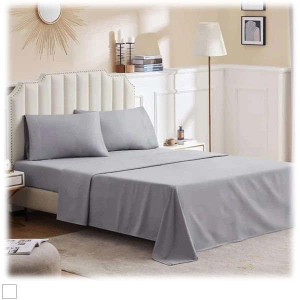 2-Pack: Ultrasoft 4-Piece Classic Bed Sheet Sets (Queen)