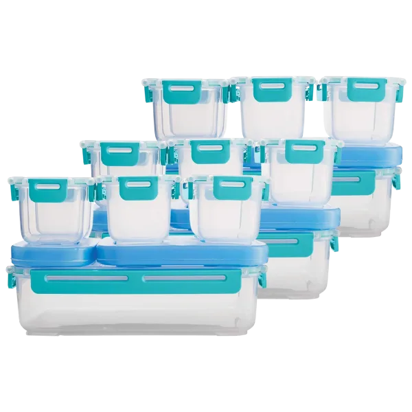 3-Pack: Rubbermaid LunchBlox Leakproof Large Entree & Sides Set