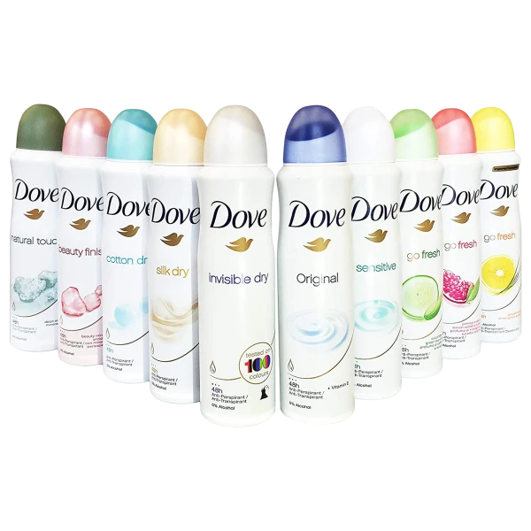 10-Pack: Dove Antiperspirant Spray for Women