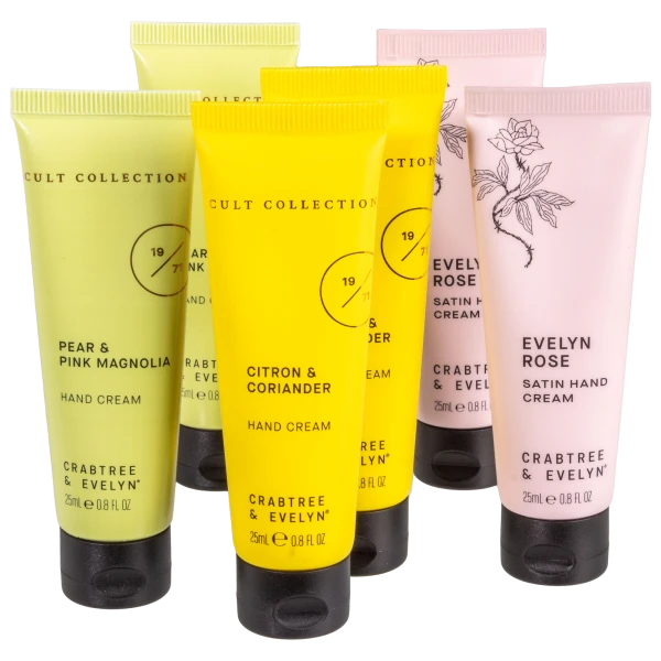 Crabtree & Evelyn 6-Piece Travel-Size Hand Cream Set