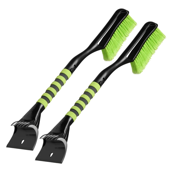 2-Pack: iHOM 26-Inch Snow Brush and Ice Scrapers