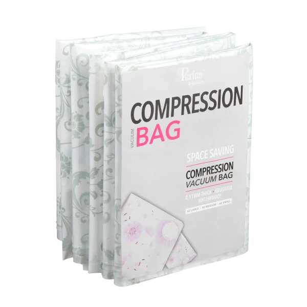 Periea 6-Piece Assorted Compression Storage Bags