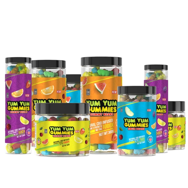 CBD Gummy Bears (Regular or Sour)